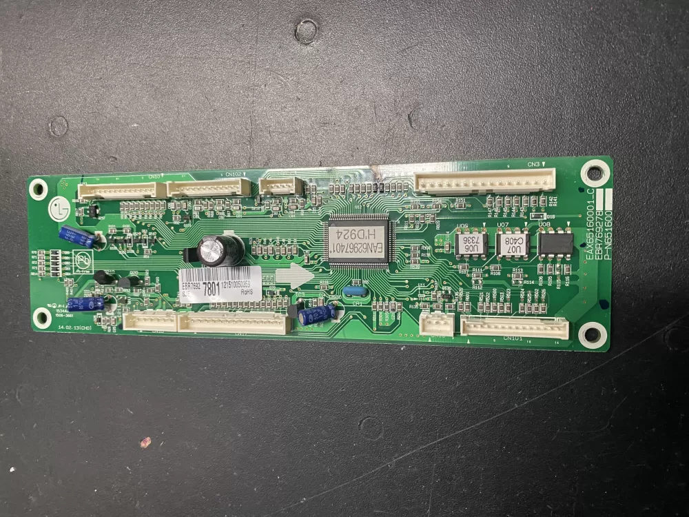 LG EBR76927801 Refrigerator Control Board Electronic