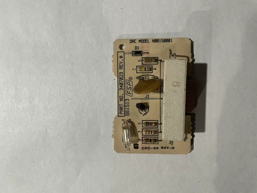 Kenmore  Whirlpool 3398084  AP3097570  2072  3398084R  3407021  3407023  60134  60150  60216  61236  661513  AH345727  EA345727  PS345727 Dryer Control Board