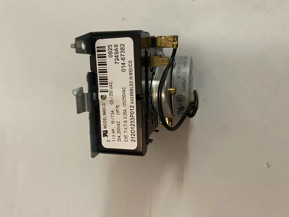 GE 212D1233P012 WE4M364 Dryer Timer