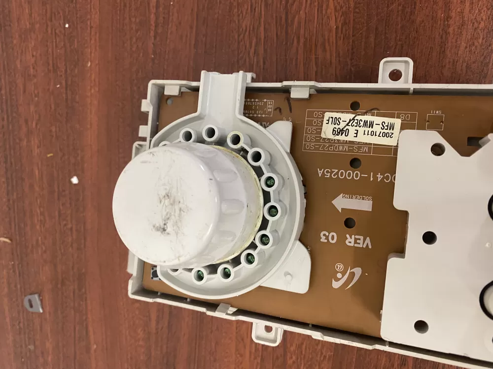 Samsung DC92-00124A DC41-00025A Dryer UI Control Board AZ38958 | BKV383