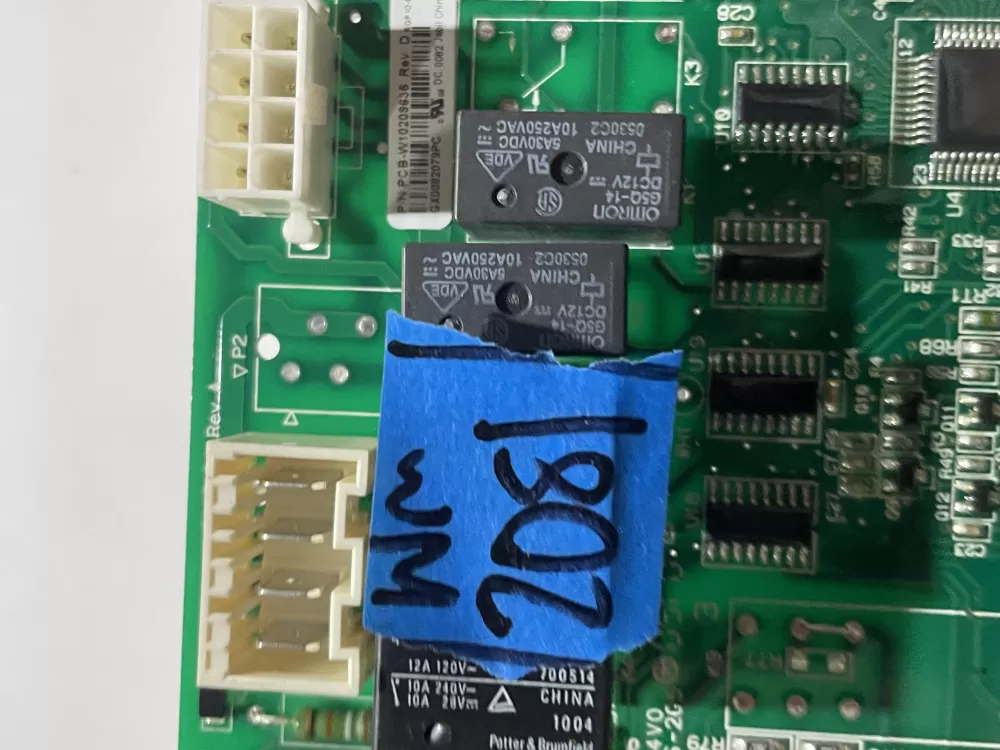 Kenmore WPW10209635 PS11750428 Refrigerator Control Board AZ187247 | Wm2081
