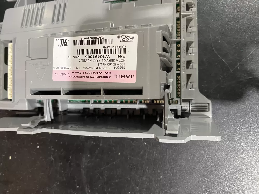 Whirlpool W10491365 Washer Control Board AZ61636 | BKV556