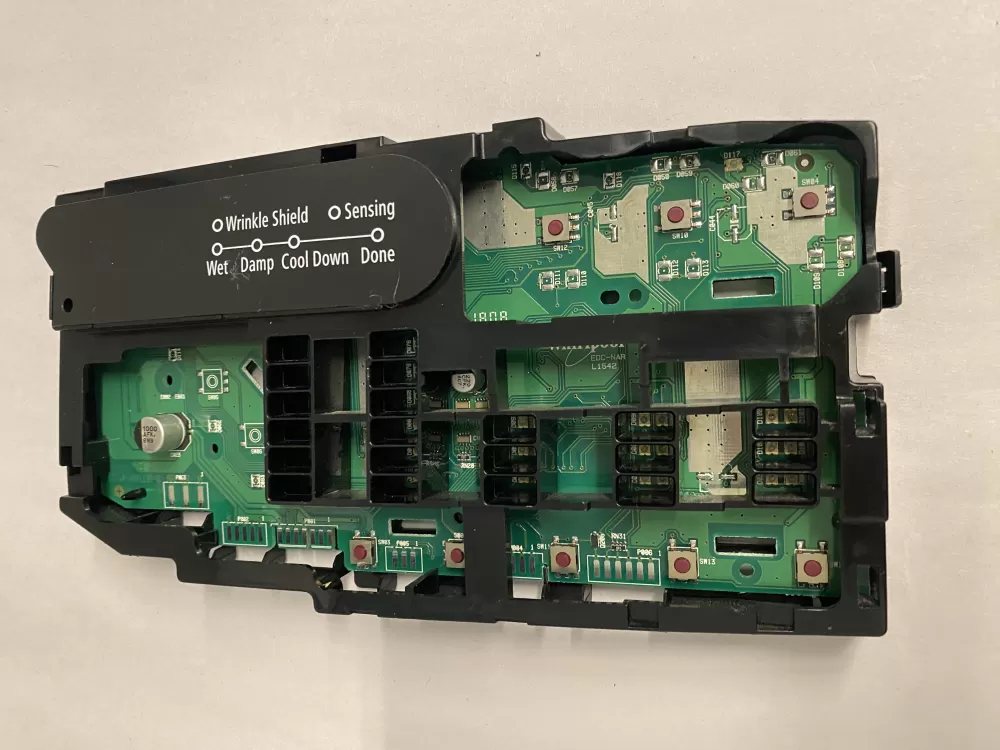 W10172191 Whirlpool Dryer User Interface Right