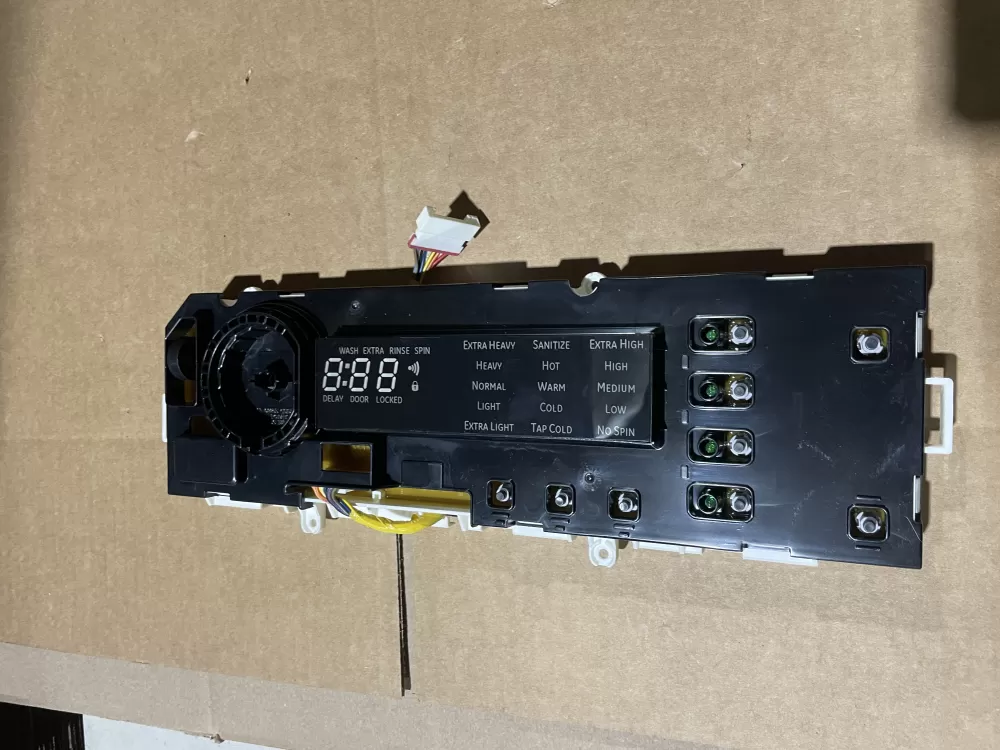 Samsung  GE DC61-01941A Washer Control Board UI Display