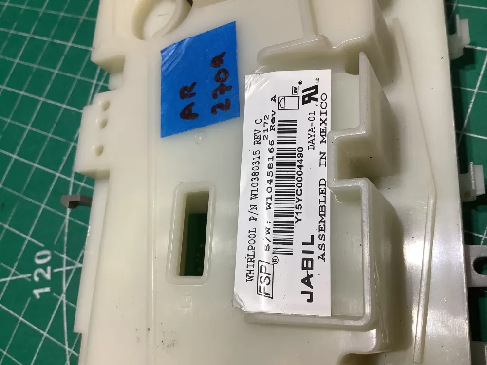 Whirlpool W10458166 Dishwasher Control Board AZ183746 | AR2709