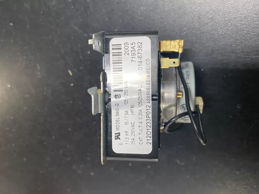 GE 212D1233P012 WE4M364 Dryer Timer AZ10899 | BK624