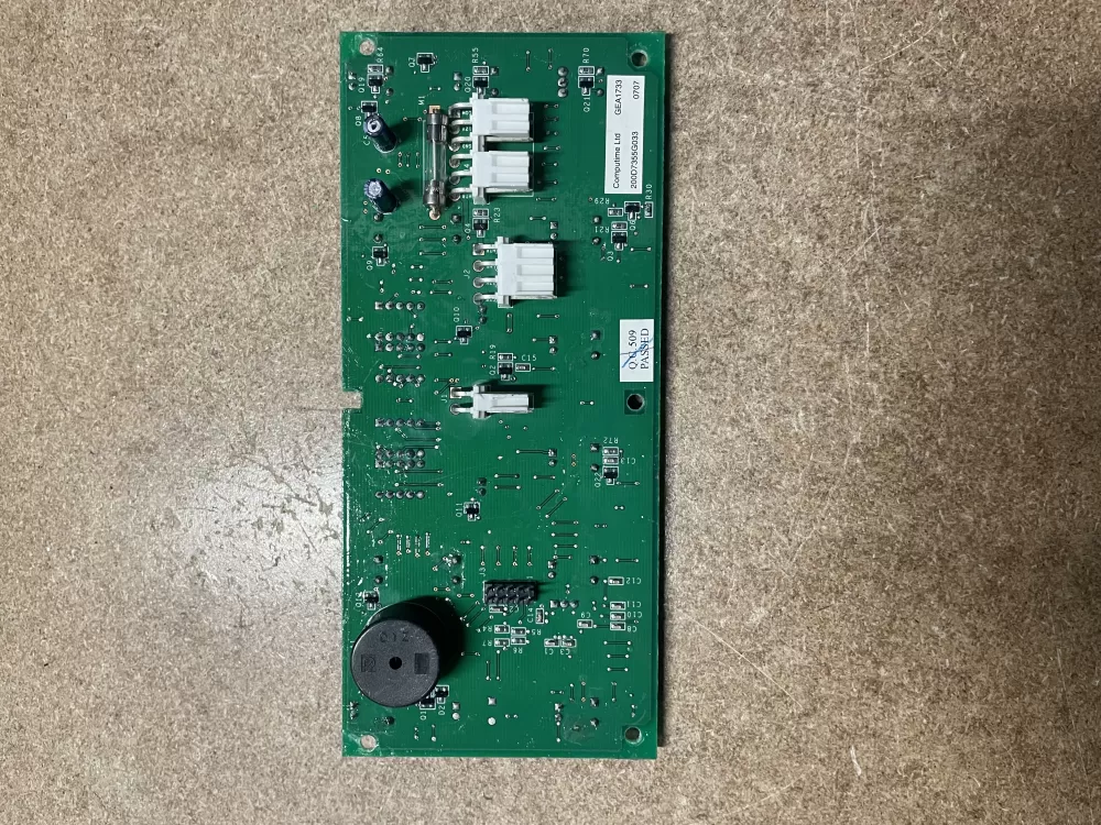 GE REFRIGERATOR DISPENSER CONTROL BOARD PART # WR55X10841 AZ6568 | KM1586