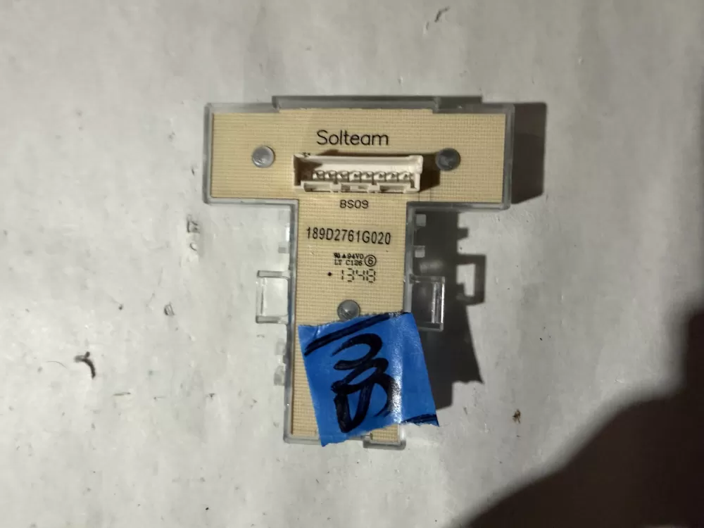 GE 189D2761G020 Washer Control Board Switch AZ228239 | KM500