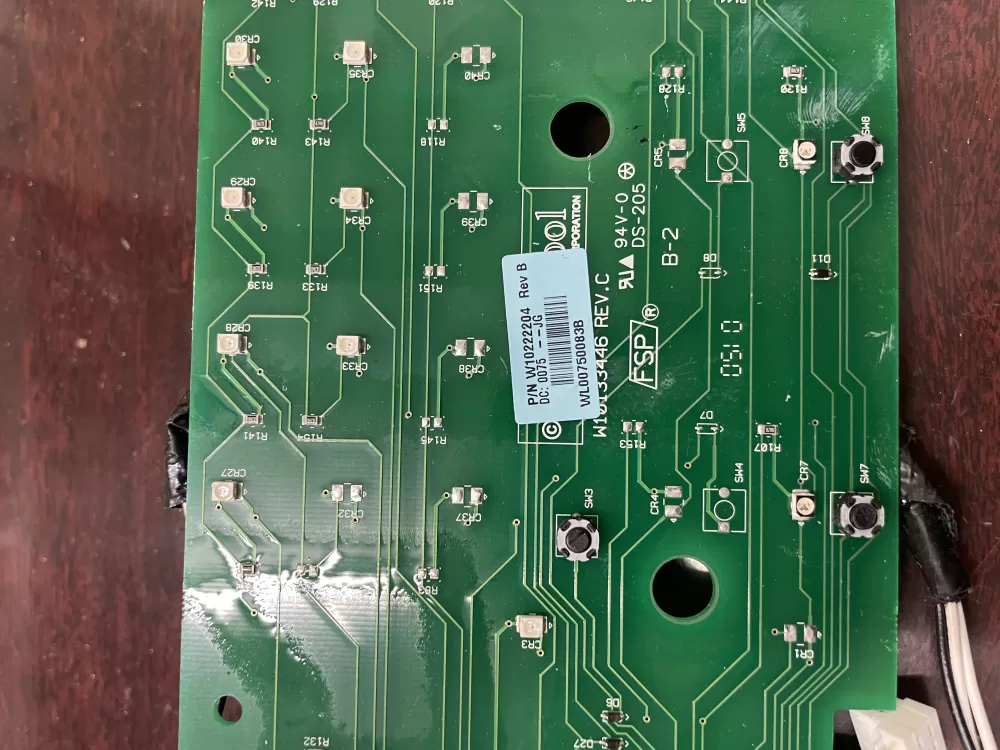 Whirlpool W10222204 Dryer Control Board W10222204 AZ35042 | KM162