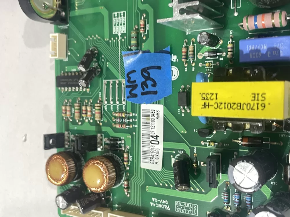 LG Kenmore EBR41531304 CSP30000204 Refrigerator Control Board AZ205815 | Wm139