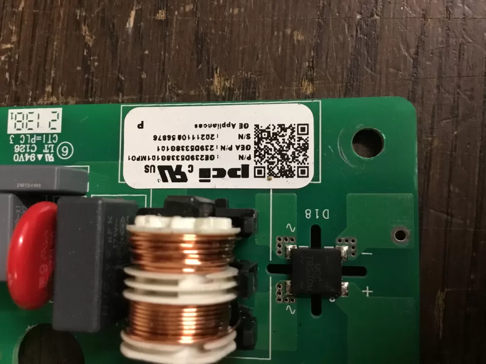 GE 239D5338G101 Refrigerator Main Control Board AZ21962 | NR103