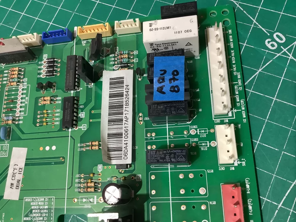 Samsung DA41-00617A Refrigerator Control Board AZ188950 | ARV870