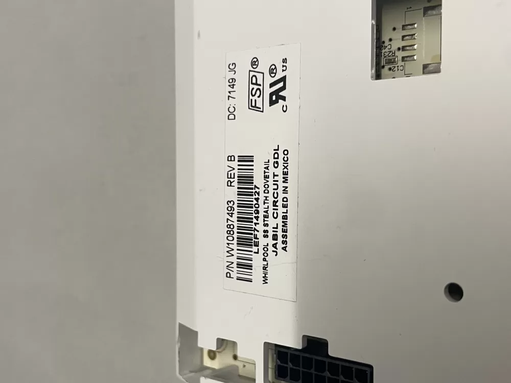 Whirlpool W10887493 W11043015 Refrigerator Control Board AZ221016 | Wm2045