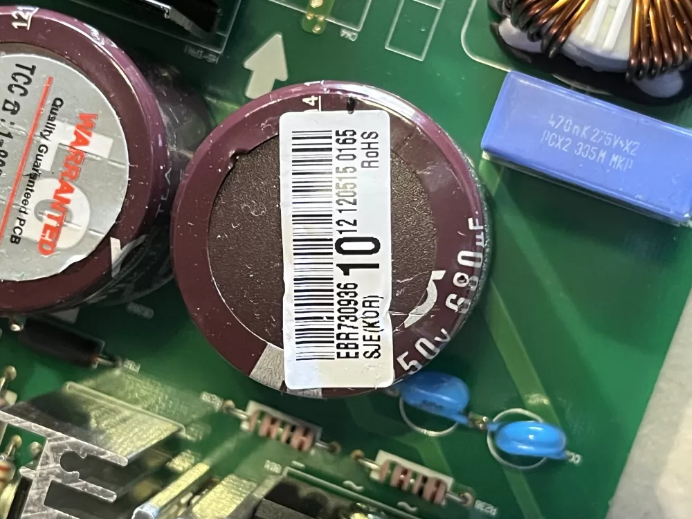 LG EBR73093602 EBR73093607 Refrigerator Control Board AZ44267 | 304