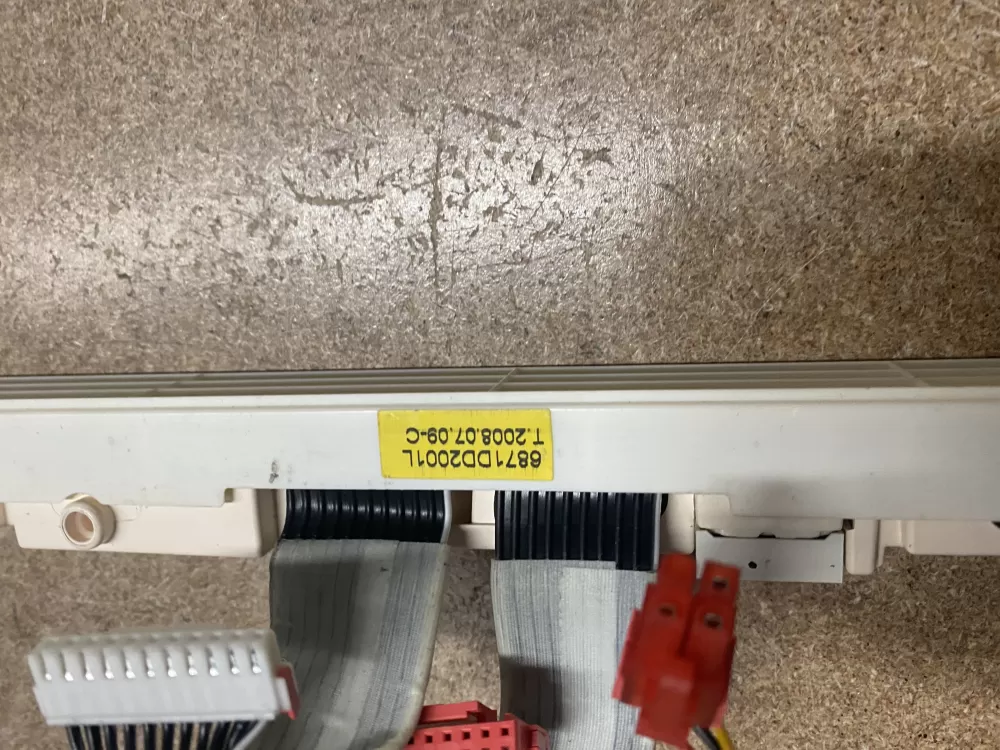 LG 6871DD2001L Dishwasher Display Control Board AZ7757 | BK1620