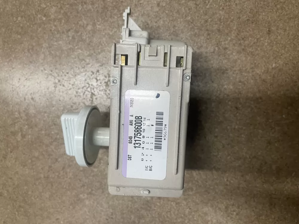 Frigidaire  GE  Kenmore 131758600B Washer Timer
