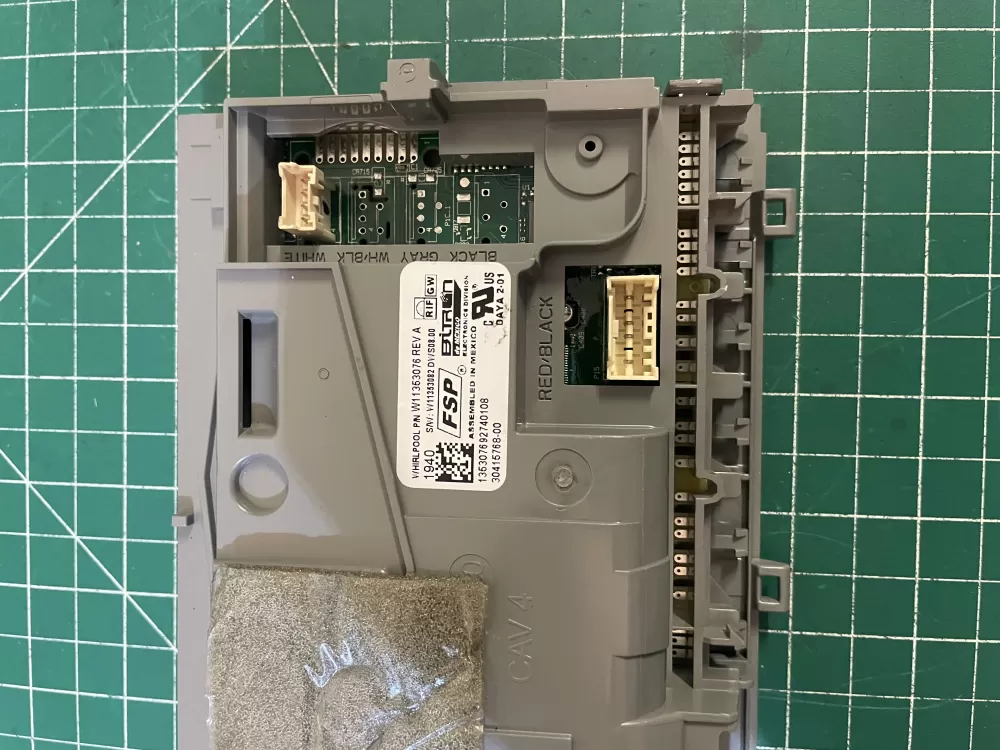 KitchenAid W10913613 W10913615 Dishwasher Control Board AZ193262 | KM1595