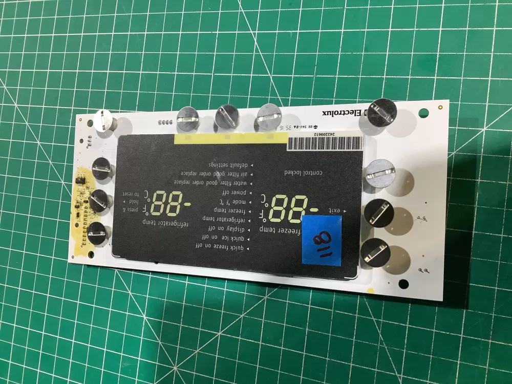 Frigidaire 242209731 Refrigerator Display Control Board AZ153466 | NR118