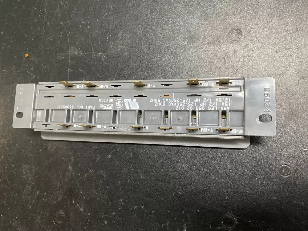 Whirlpool  KitchenAid  Kenmore 3384553 Dishwasher Control Board Button Switch