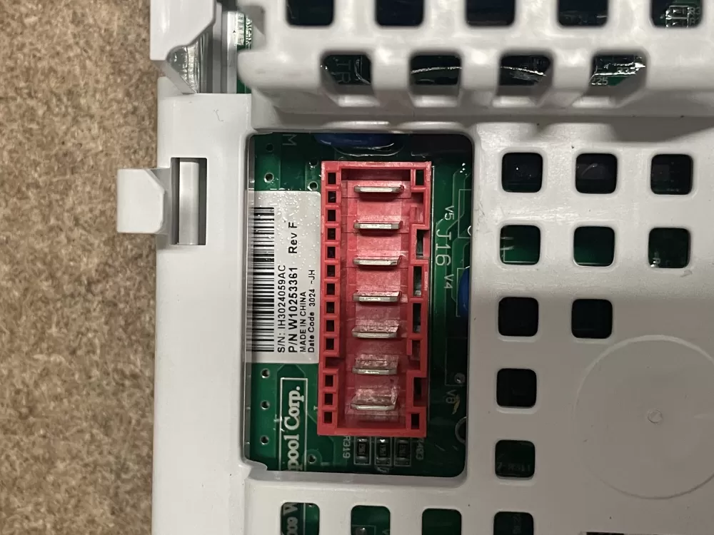 Whirlpool W10445278 W10480126 PS3653300 Washer Control Board AZ21419 | KM1404