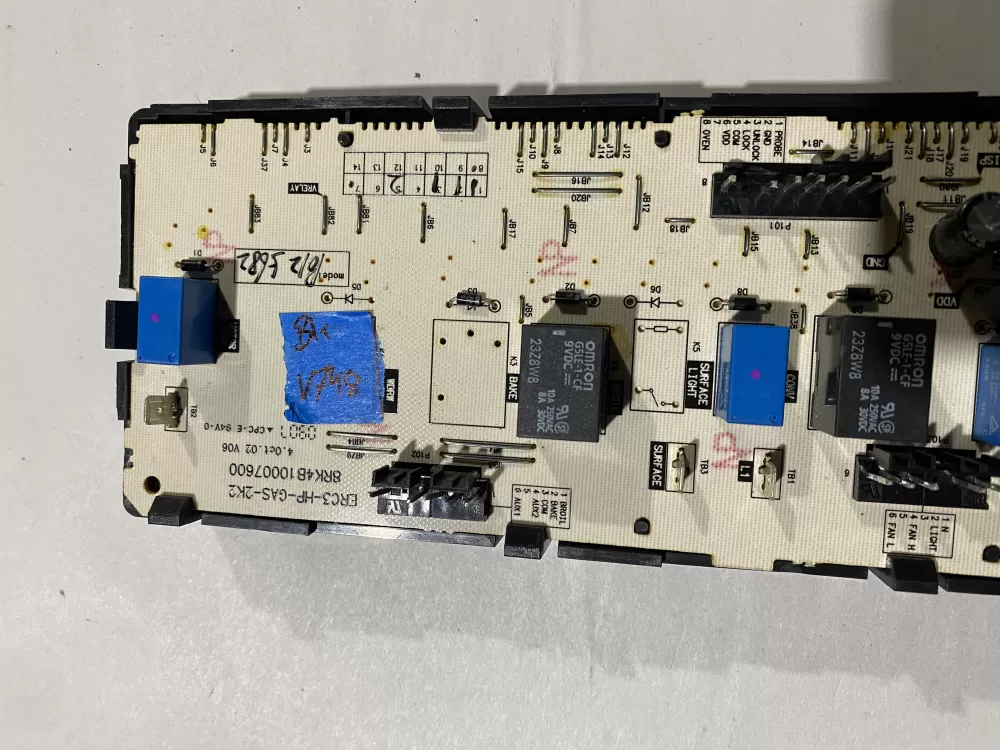GE WB27K10169 183D8194P012 Range Control AZ141026 | BKV748