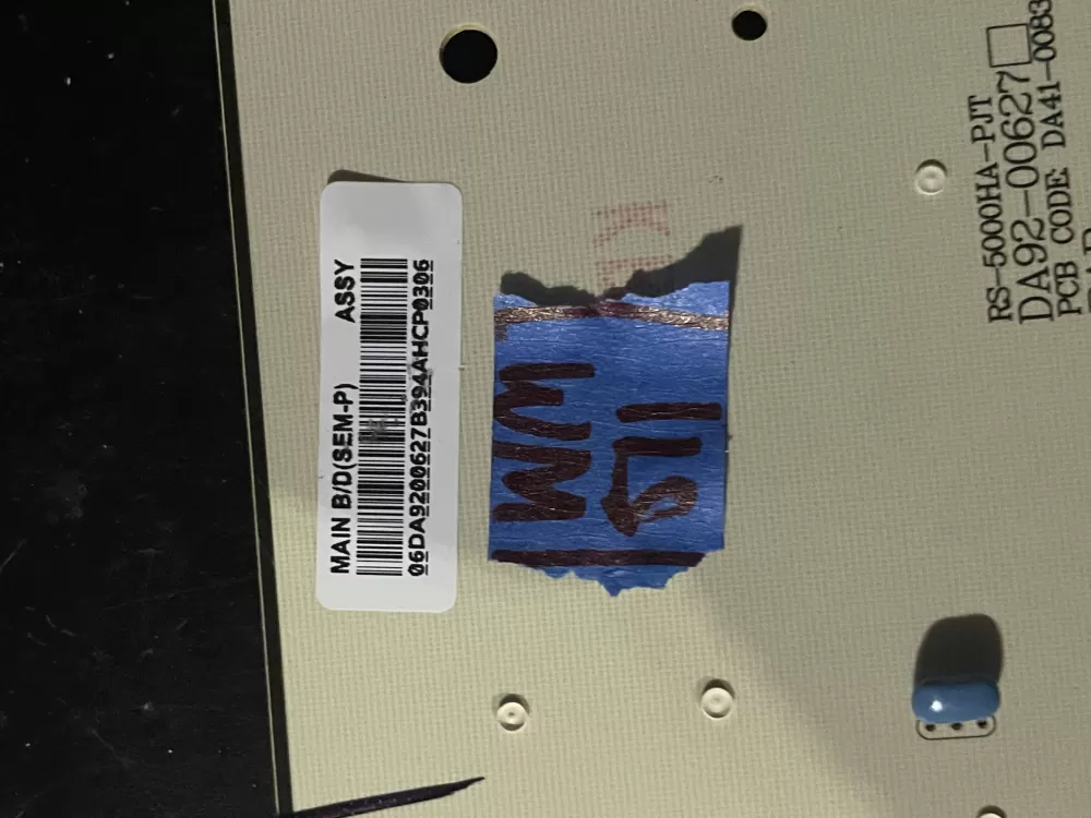 Samsung DA92 00627B Refrigerator Control Board Dispenser AZ38251 | Wm511