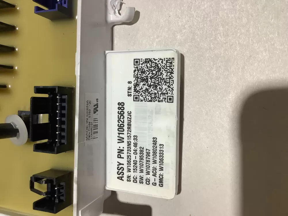 Whirlpool W10625549 W10625688 W10812421 Washer Control Board AZ145965 | ZC2446