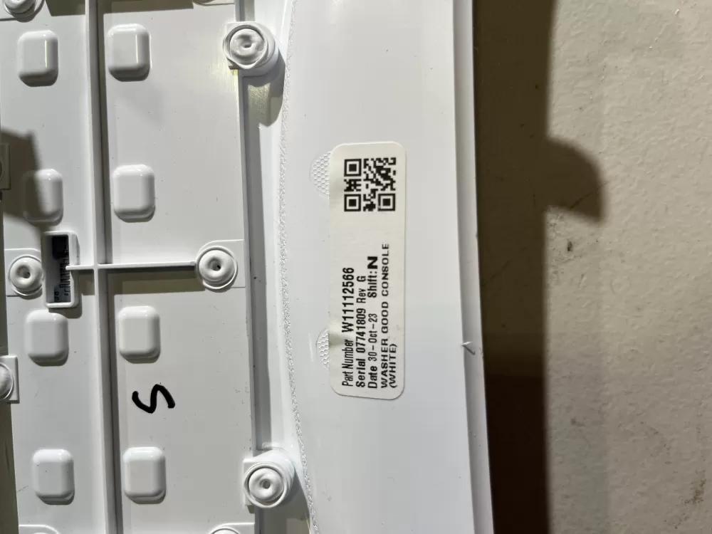 Whirlpool W11294803 Washer Control Board Touchpad Panel AZ40744 | V406