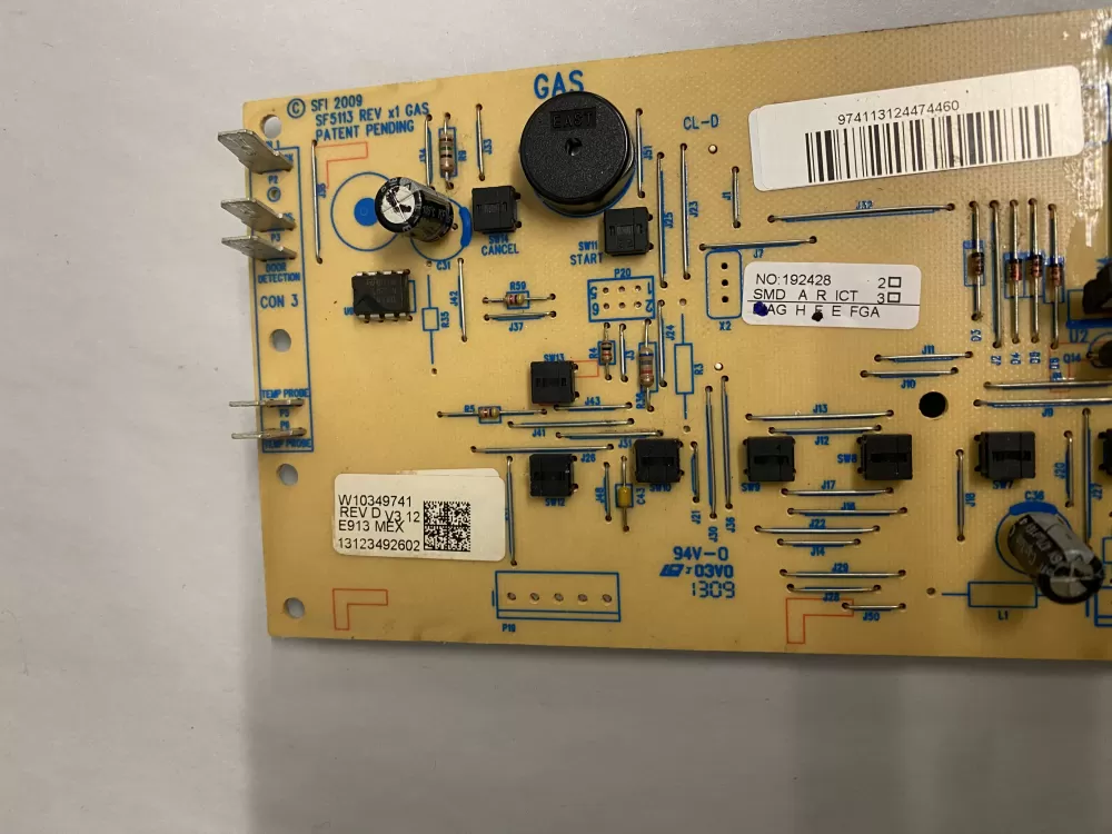 Whirlpool W10349741 W10424890 Range Oven Control Board AZ212081 | BK1793