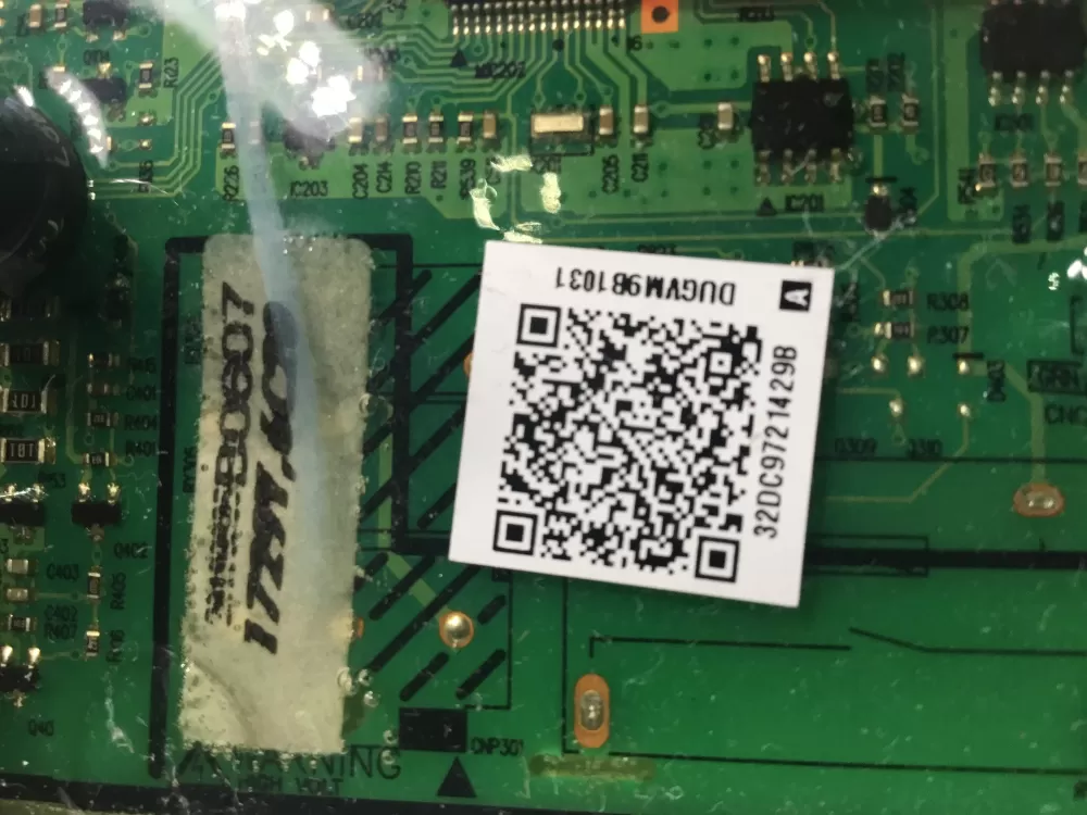 Samsung DC97-21429B Dryer Control Board AZ40334 | NR64