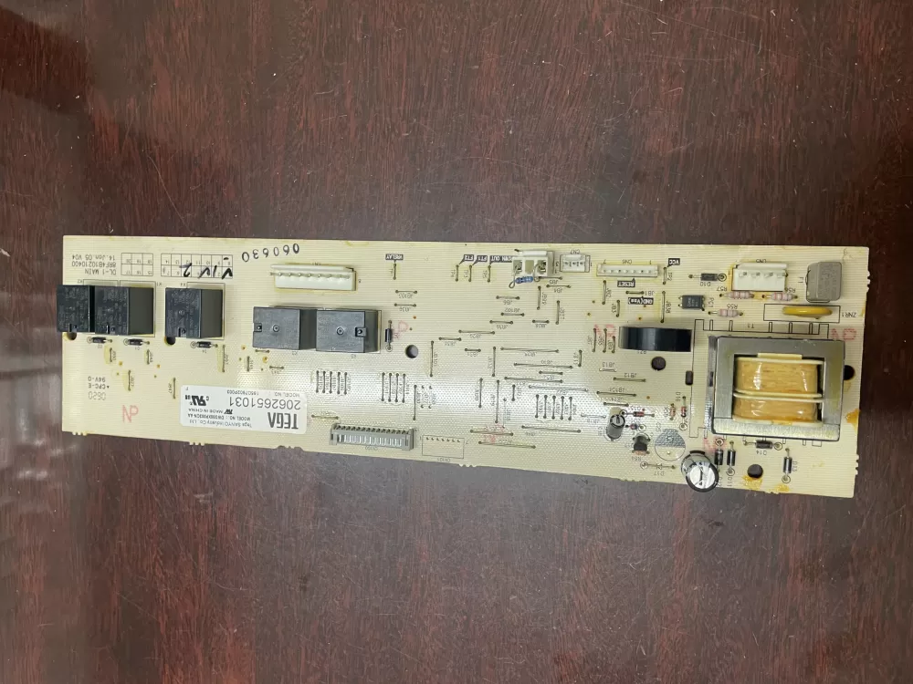 GE 165D7802P003 Dishwasher Control Board