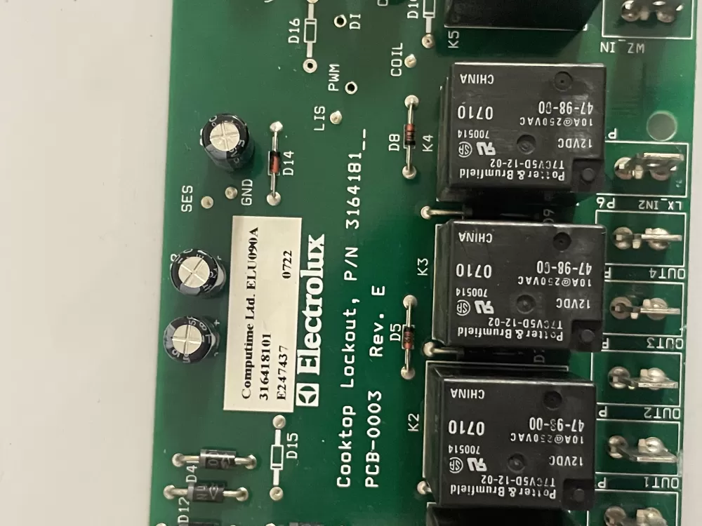 Kenmore AP3768449 316418100 316418101 Range Control Board AZ88994 | KM859