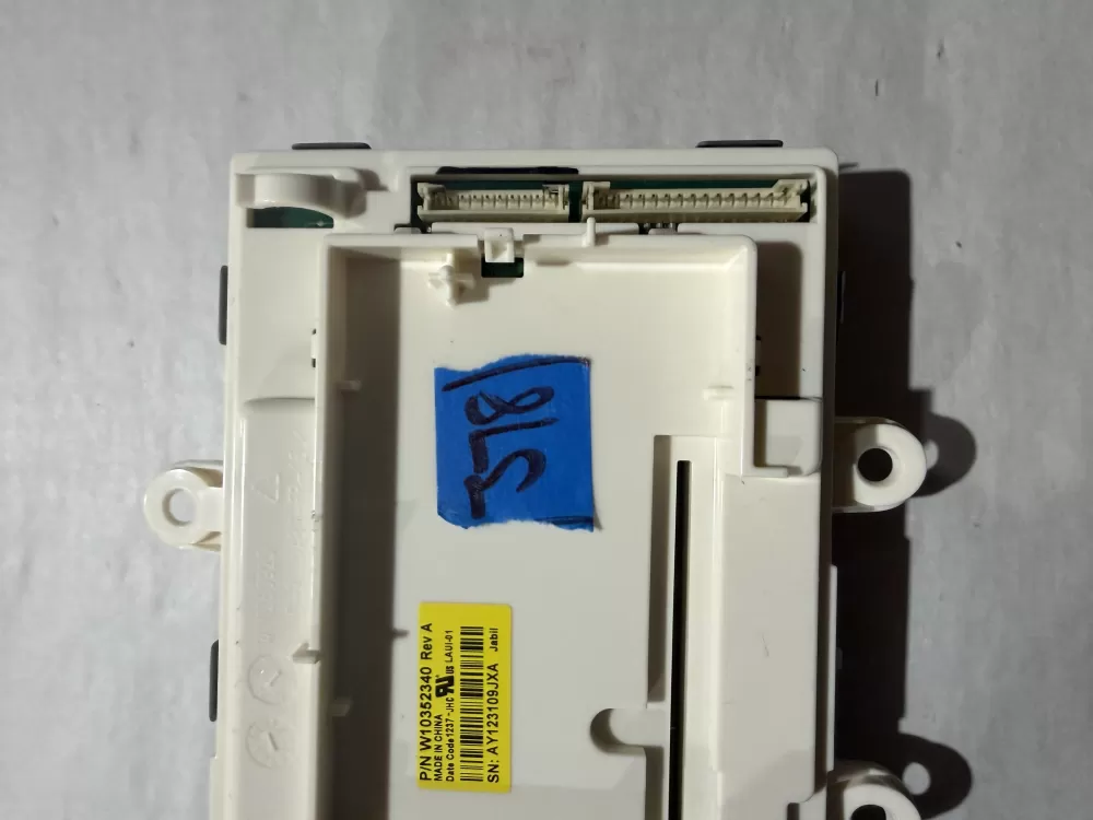 Whirlpool W10352340 Dryer Control Board AZ210016 | KM378