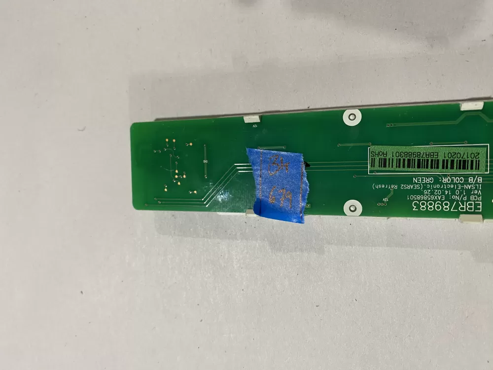 Kenmore EBR78988301 Refrigerator Control Board AZ170997 | BK679