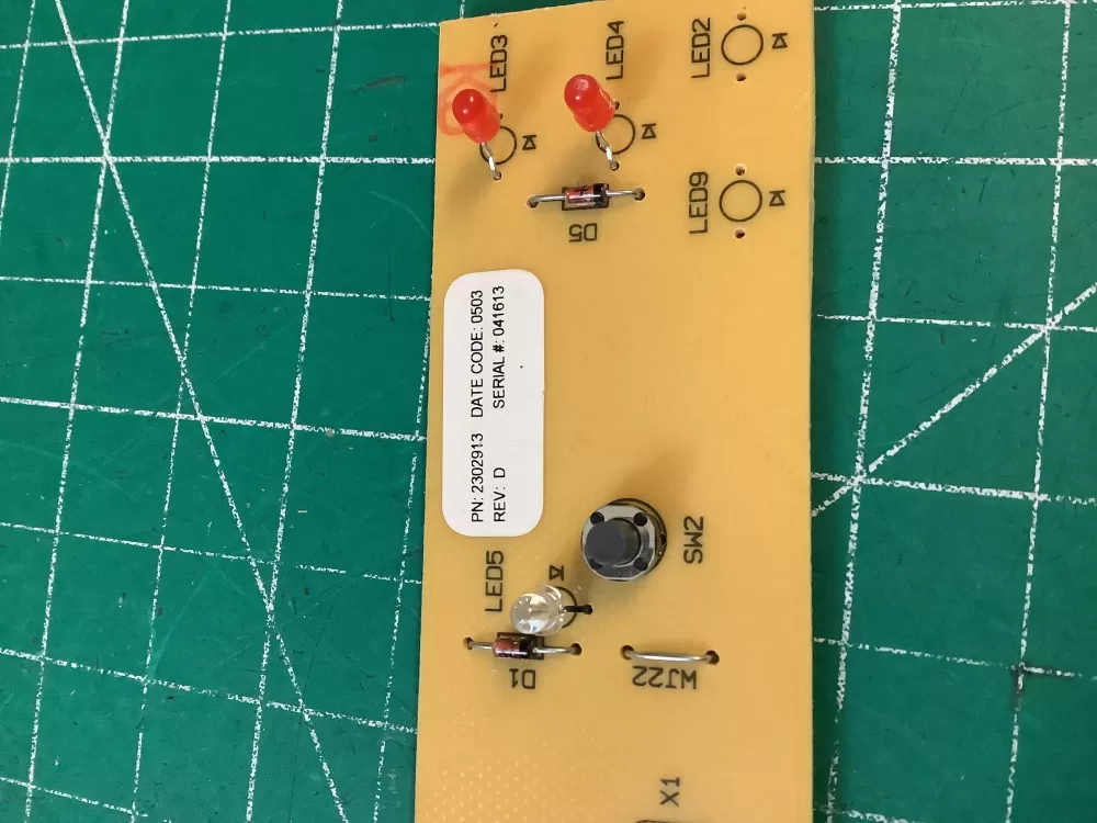 Whirlpool KitchenAid 2302913 Refrigerator Control Board AZ217338 | NR1791