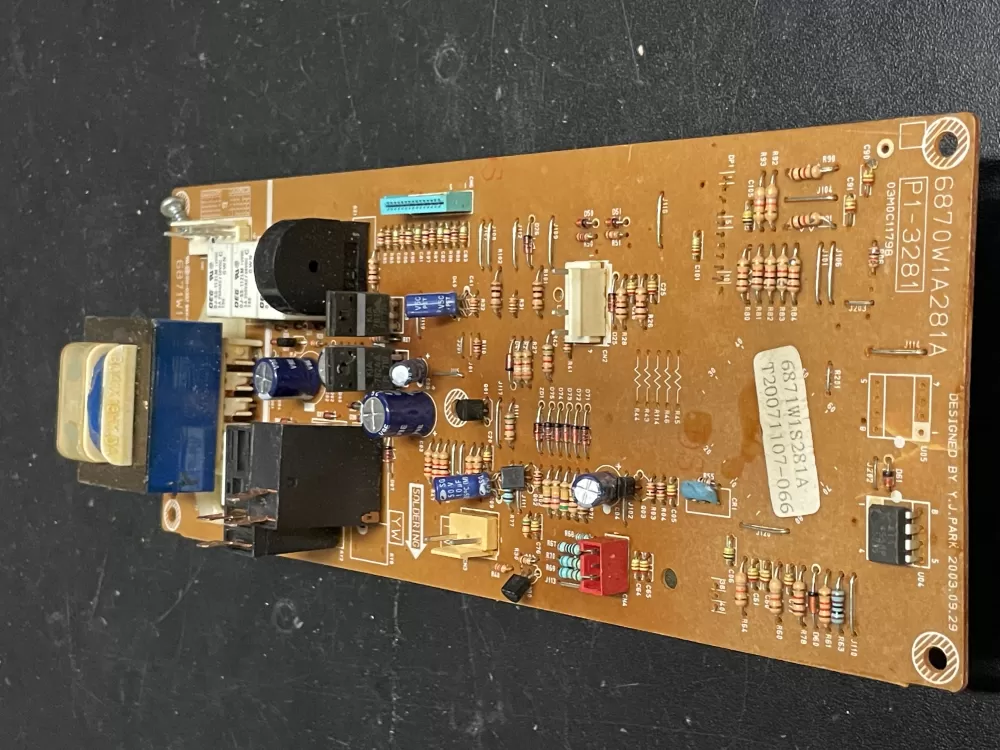 LG 6871W1S281A EBR78569501 Microwave Control Board Main AZ21550 | WM1149