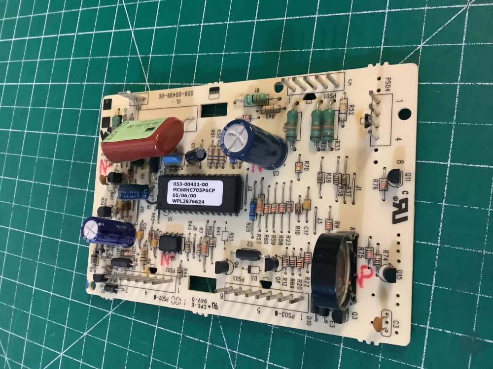 Whirlpool WPW10116566 009 00499 00 3976623 Dryer Control Board AZ210229 | NR2605