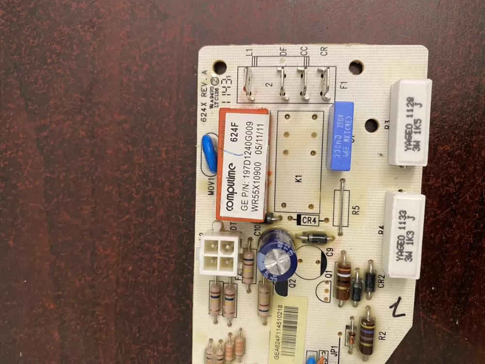 GE WR55X21623 WR55X10900 Refrigerator Control Board Defrost AZ90766 | BK1438