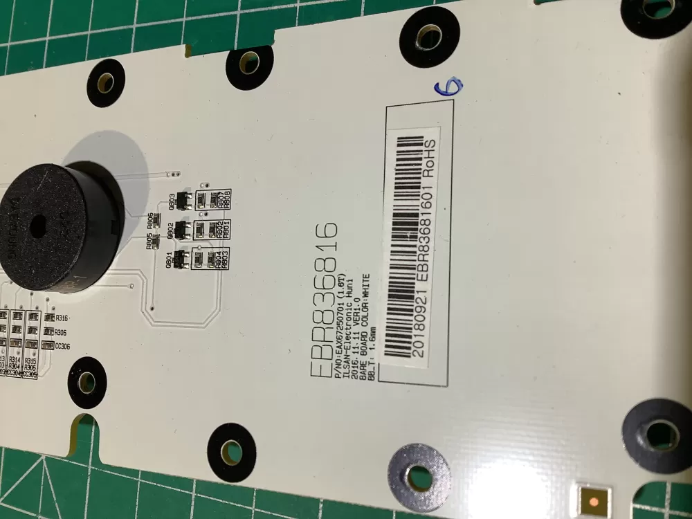 LG Acq87270817 Refrigerator Control Board Dispenser Assembly AZ132347 | NR2339