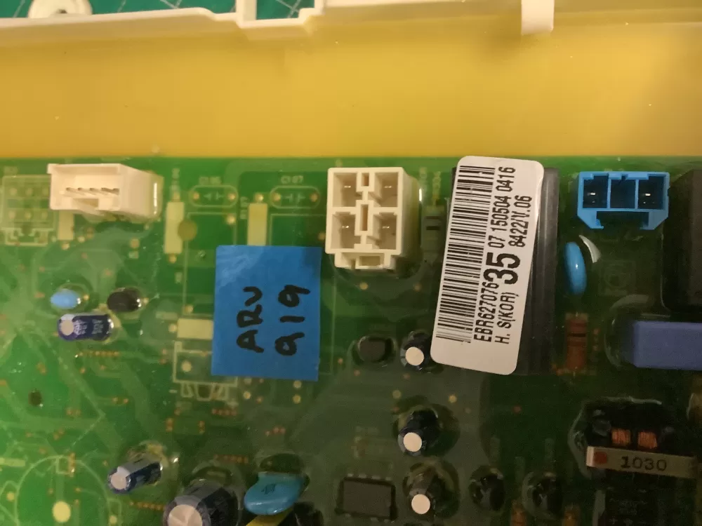 LG EBR62707635 Dryer Control Board AZ210937 | ARV919