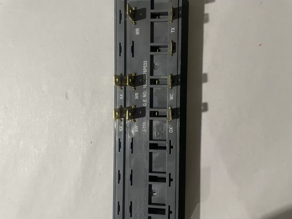 GE Hotpoint 165D5576P033 Dishwasher Button Control Panel AZ203643 | KM2713