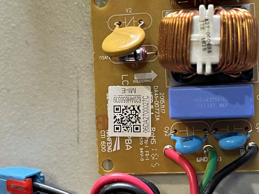 Samsung DA27-0002 Refrigerator Control Board Noise Filter AZ42950 | 235