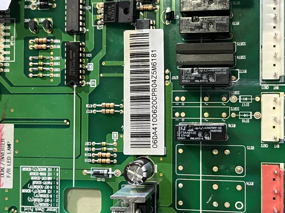 Samsung DA41 00620C DA4100620C Refrigerator Control Board AZ42252 | V418