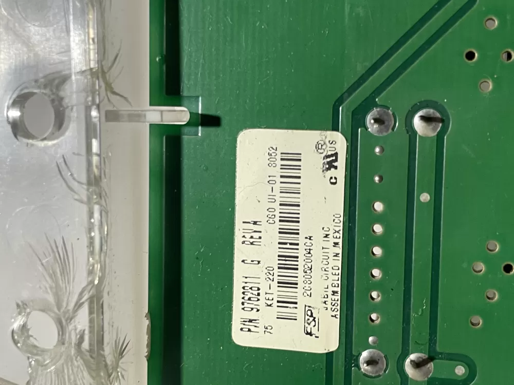 Whirlpool KitchenAid 9762811 Range Control Board AZ115378 | Wm112