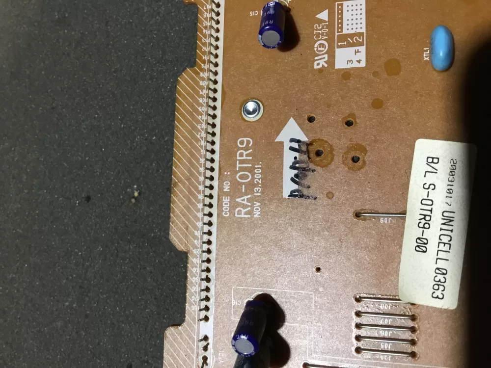 GE WB27X10603 RA-OTR9-01 Microwave Oven UI Control Board AZ108914 | NR270