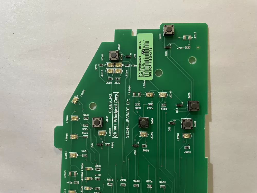 Whirlpool W10562820 Washer Control Board AZ161624 | KM161