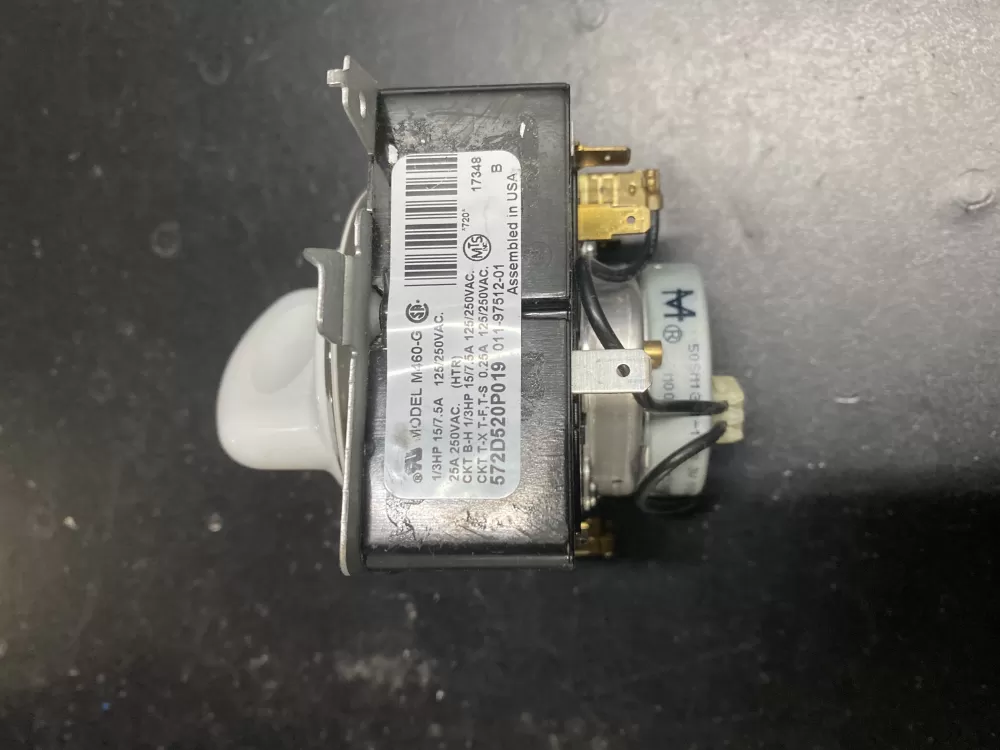 GE 572D520P019 WE4M189 Dryer Timer