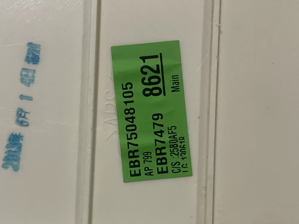 LG EBR75048105 Washer Control Board AZ27219 | WMV7