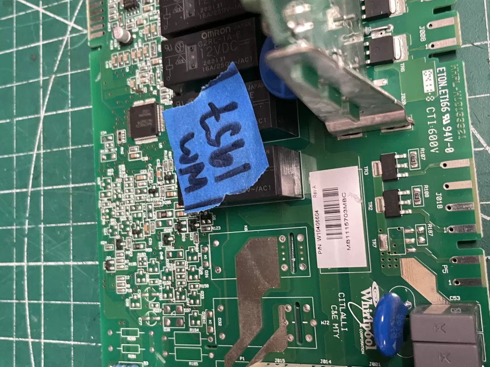 Whirlpool W10406604 Washer Control Board AZ208739 | Wm1957