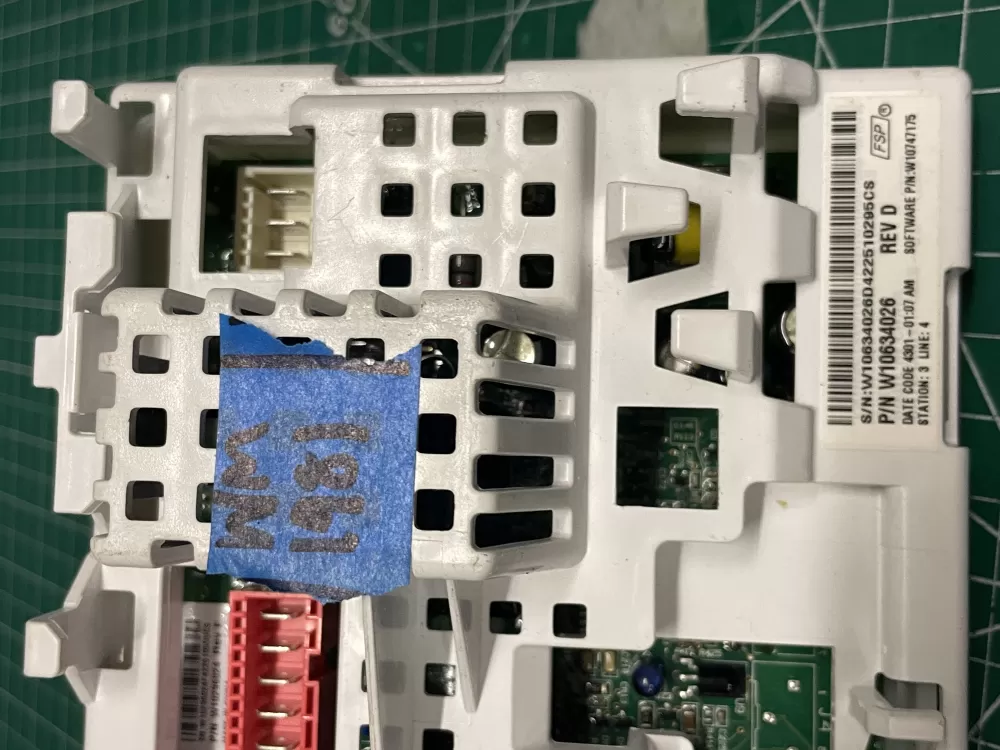 Whirlpool AP5951723 W10634026 PS10056798 Washer Control Board AZ210347 | Wm1981
